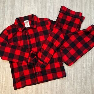2 / $12 - Wondershop buffalo plaid 2-piece pajama set